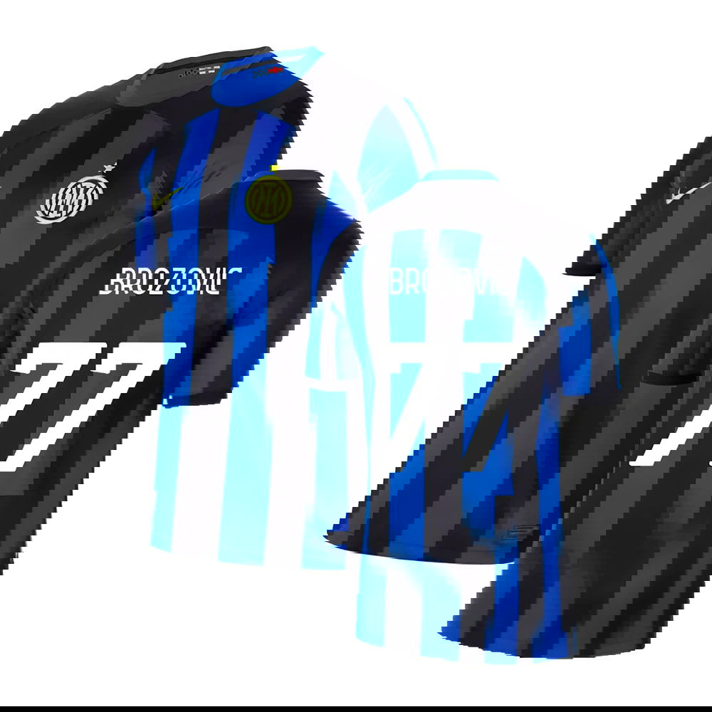 2023-2024 Inter Milan Home Shirt (Brozovic 77)