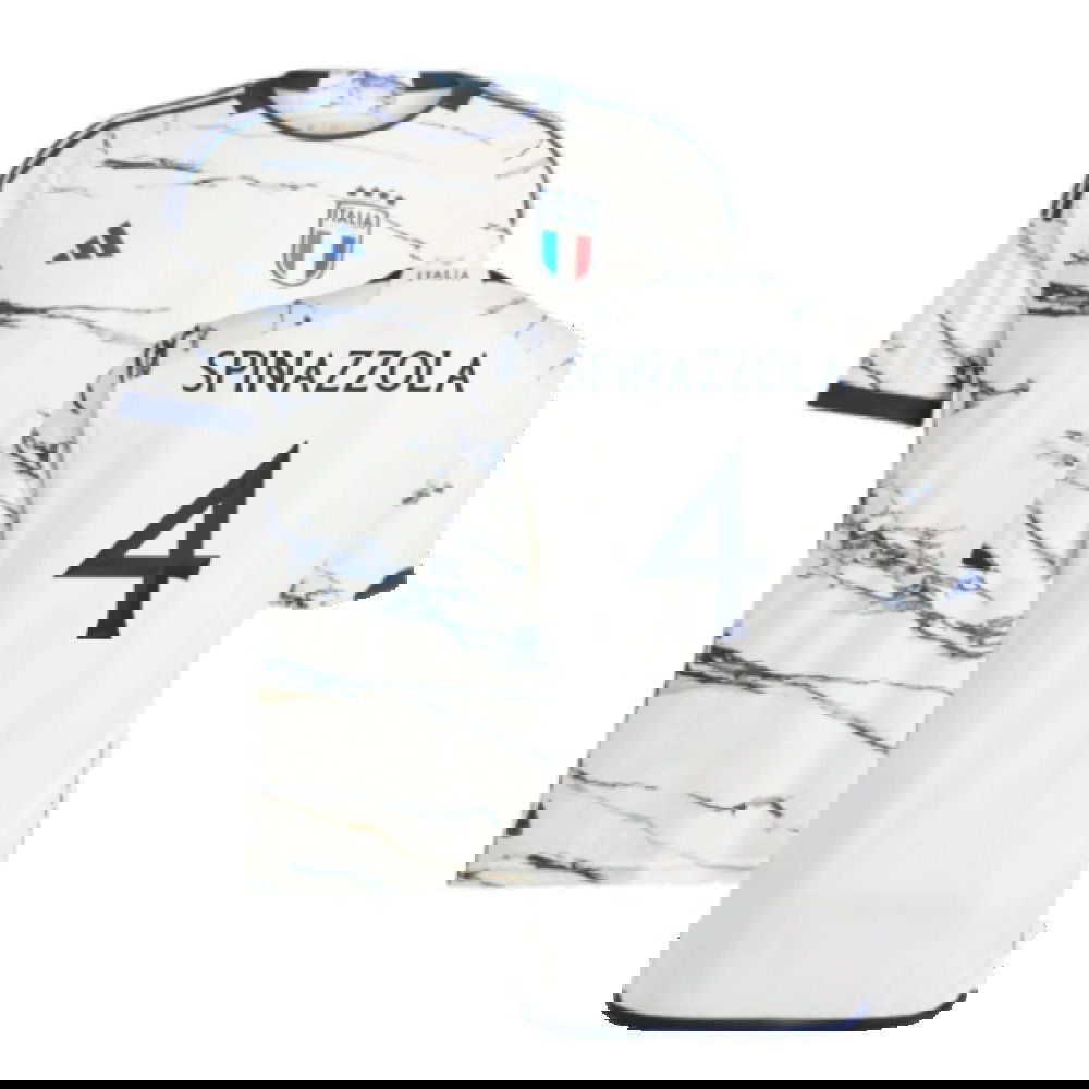 2023-2024 Italy Authentic Away Shirt (SPINAZZOLA 4)