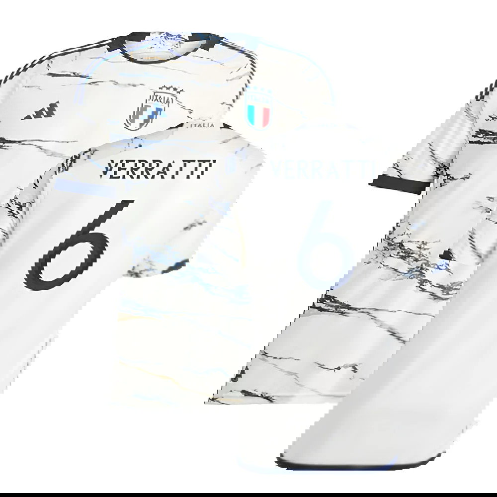 2023-2024 Italy Authentic Away Shirt (VERRATTI 6)