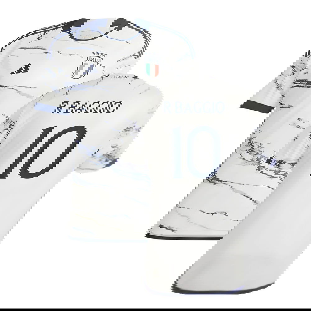 2023-2024 Italy Away Shirt (R BAGGIO 10)