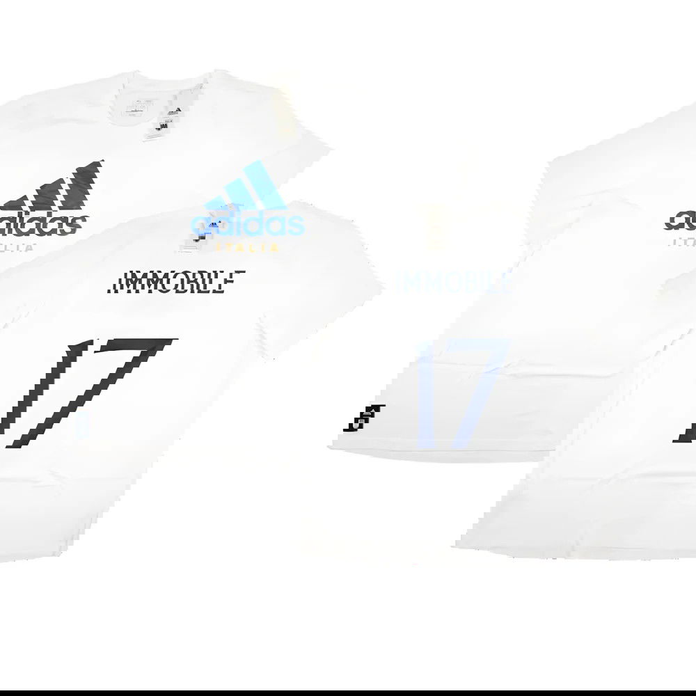 2023-2024 Italy DNA Graphic Tee (White) (IMMOBILE 17)