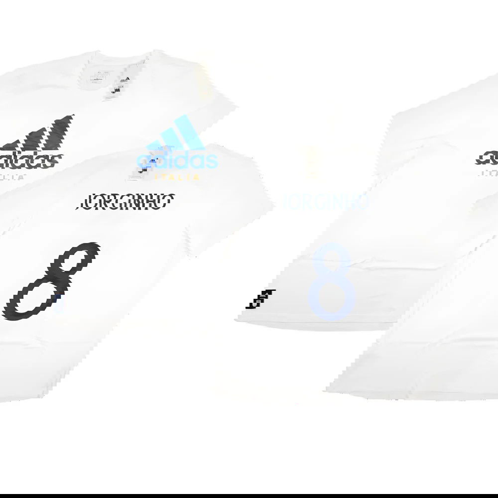 2023-2024 Italy DNA Graphic Tee (White) (JORGINHO 8)