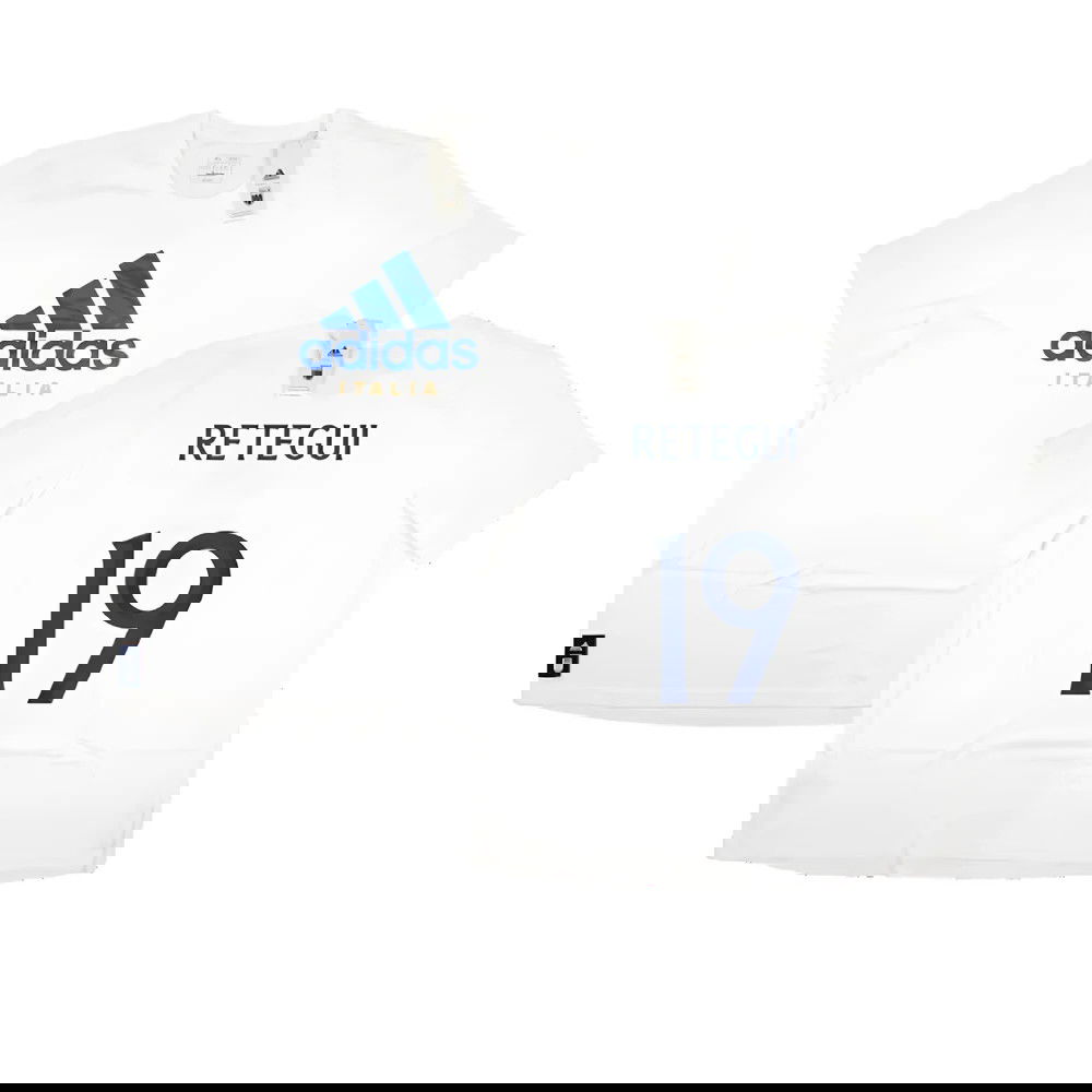 2023-2024 Italy DNA Graphic Tee (White) (RETEGUI 19)