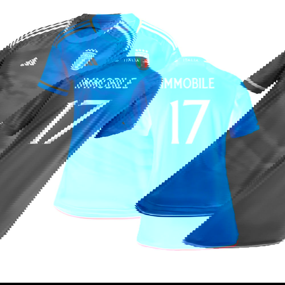 2023-2024 Italy Home Shirt (Ladies) (IMMOBILE 17)