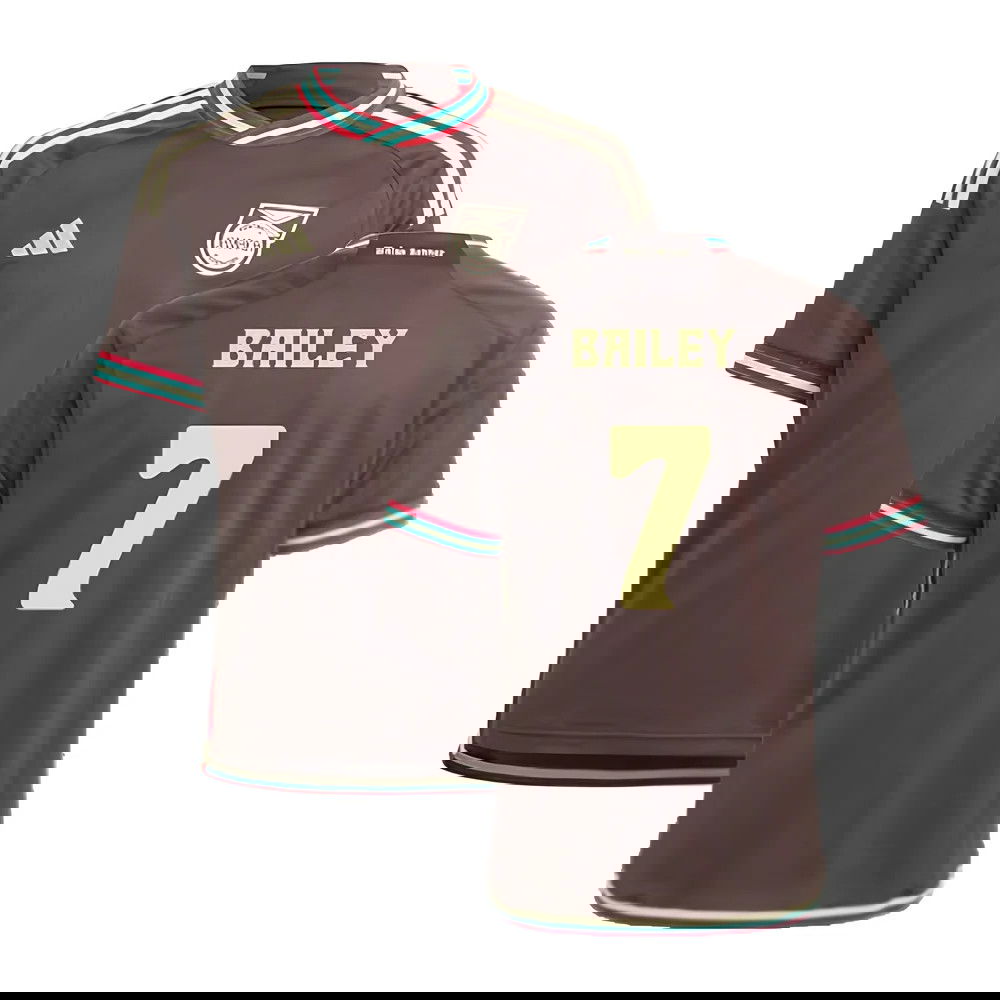 2023-2024 Jamaica Away Shirt (Kids) (BAILEY 7)