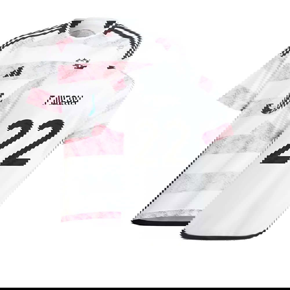 2023-2024 Juventus Away Shirt (Kids) (T Weah 22)