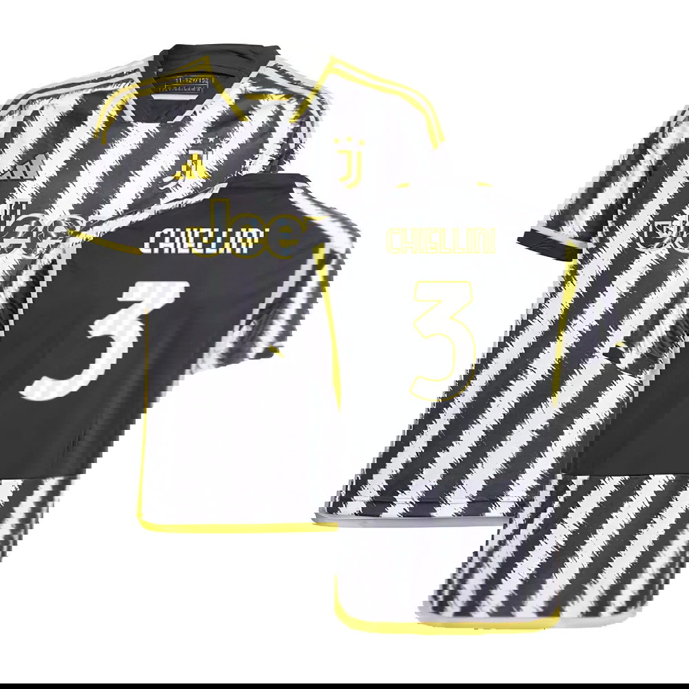 2023-2024 Juventus Home Shirt (Kids) (CHIELLINI 3)