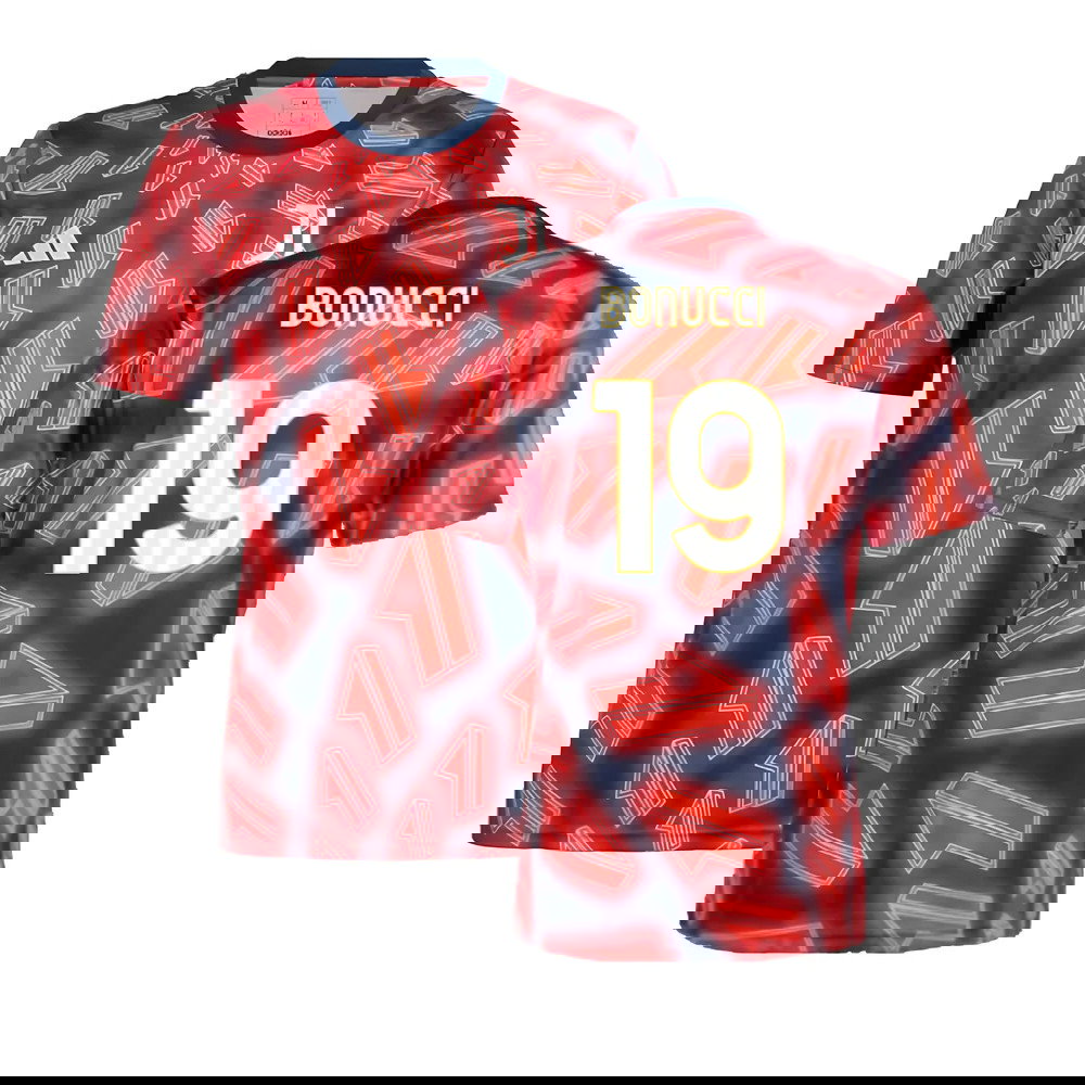 2023-2024 Juventus Pre Match Shirt (Night Indigo) (BONUCCI 19)