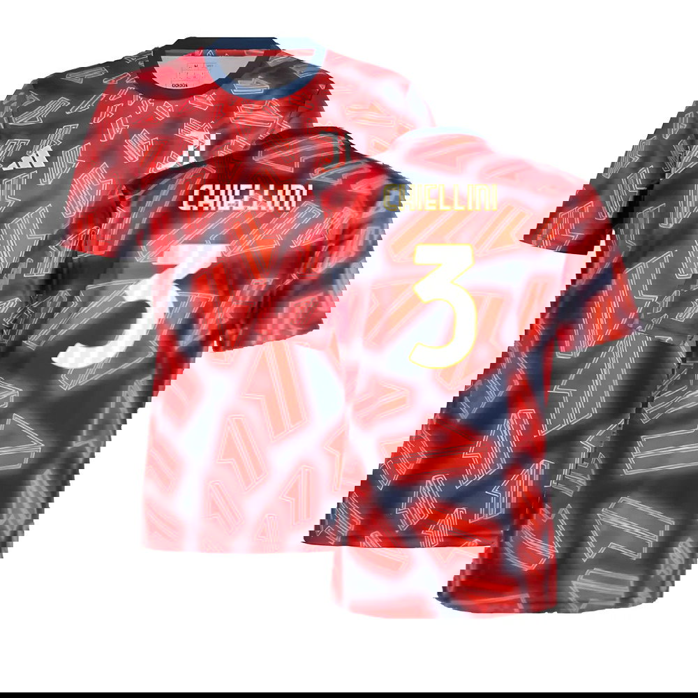 2023-2024 Juventus Pre Match Shirt (Night Indigo) (CHIELLINI 3)