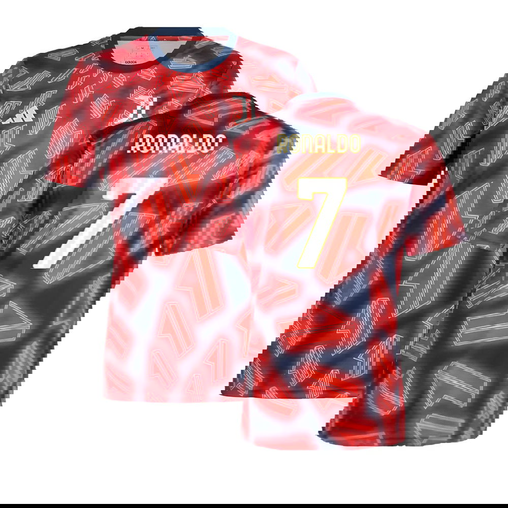 2023-2024 Juventus Pre Match Shirt (Night Indigo) (RONALDO 7)