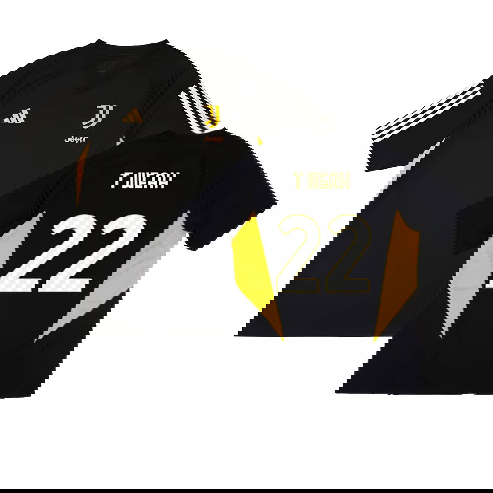 2023-2024 Juventus Training Shirt (Black) (T WEAH 22)