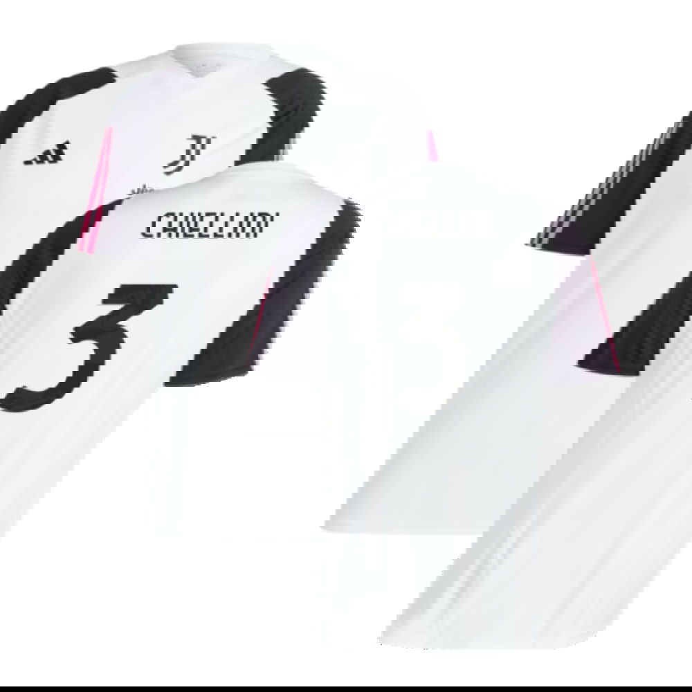 2023-2024 Juventus Training Shirt (White) (CHIELLINI 3)
