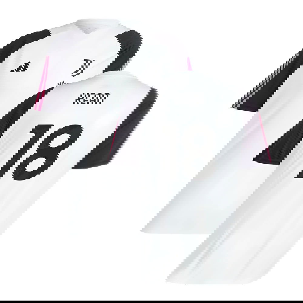 2023-2024 Juventus Training Shirt (White) (KEAN 18)
