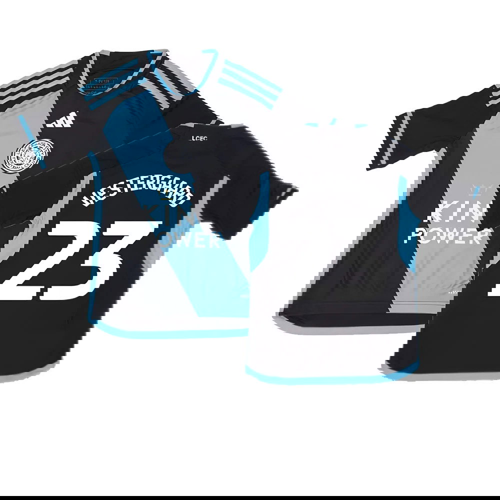 2023-2024 Leicester City Away Shirt (Vestergaard 23)