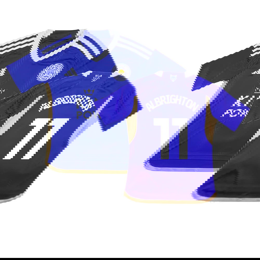 2023-2024 Leicester City Home Shirt (Kids) (Albrighton 11)