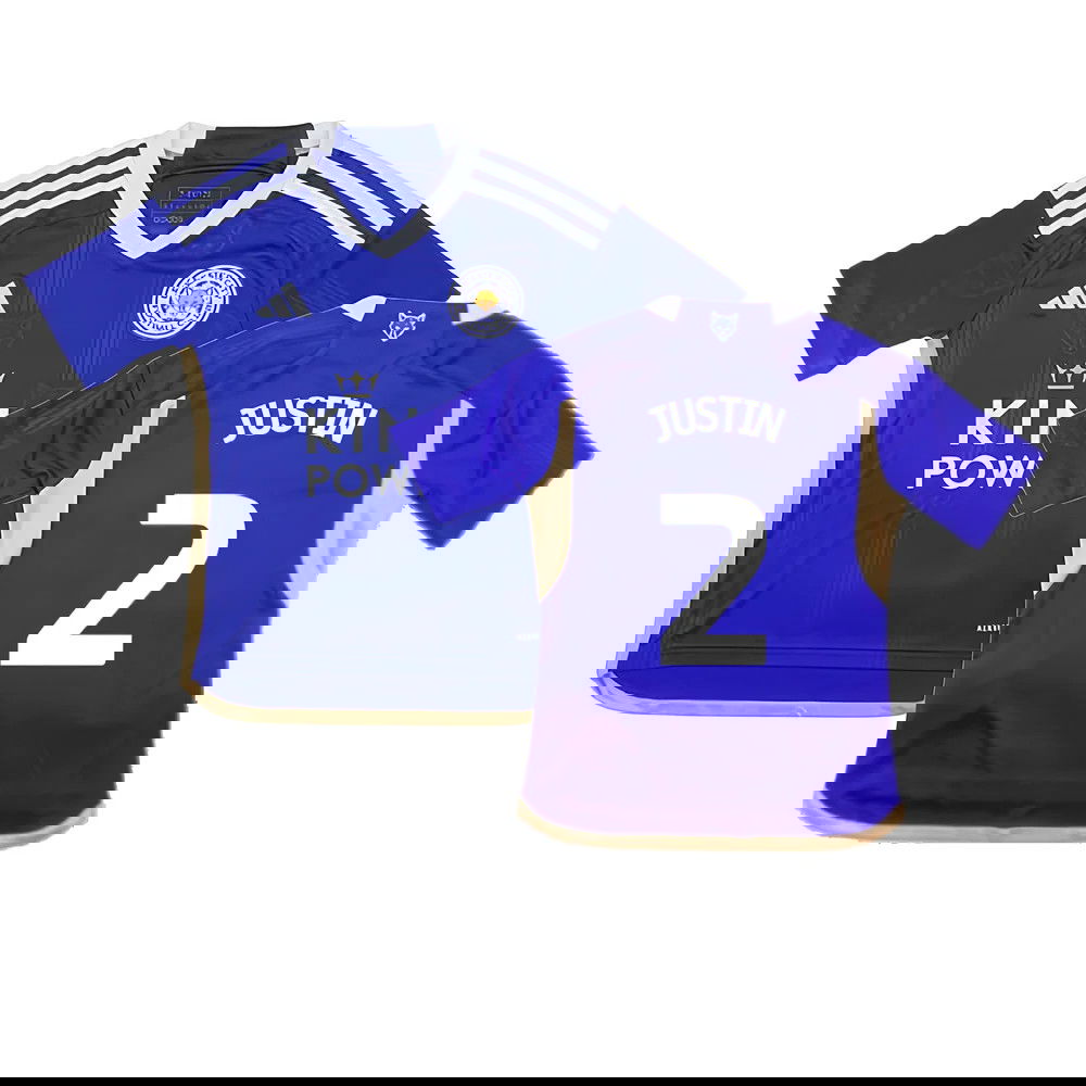 2023-2024 Leicester City Home Shirt (Kids) (Justin 2)