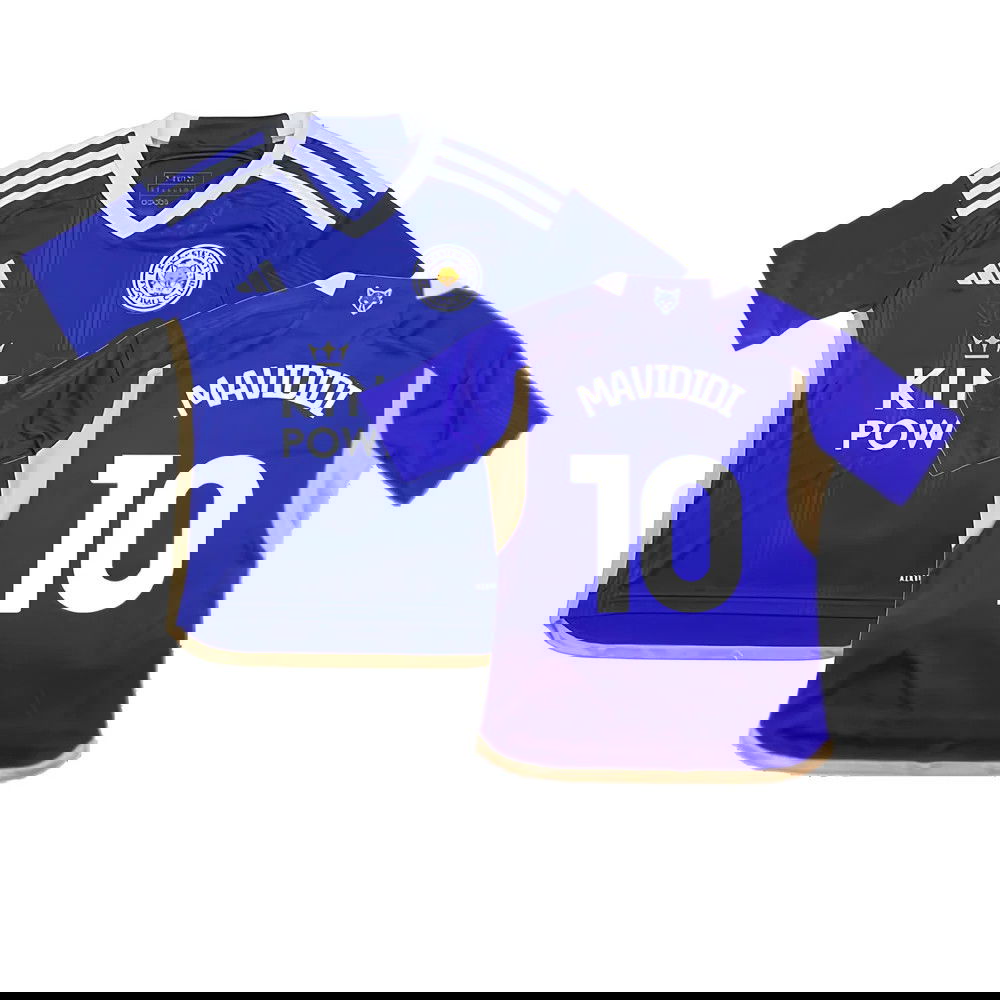 2023-2024 Leicester City Home Shirt (Kids) (Mavididi 10)