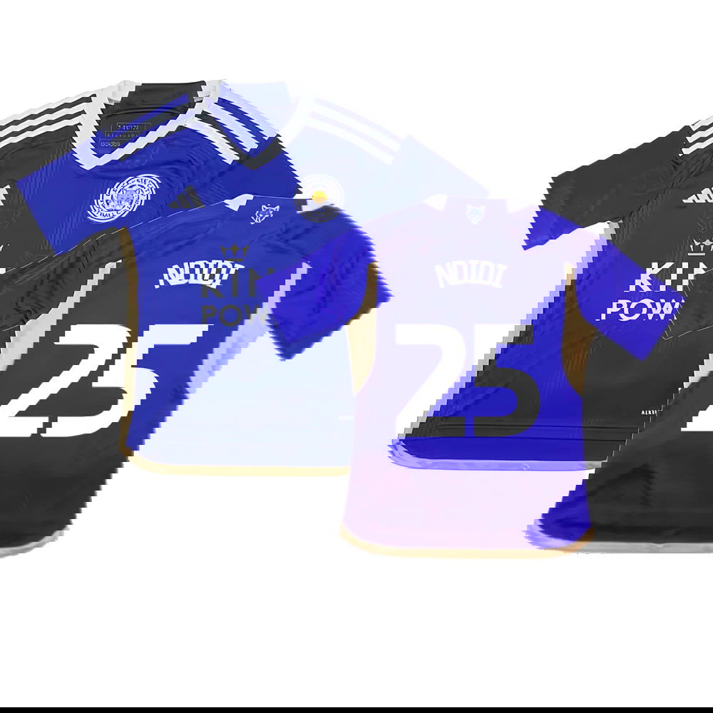 2023-2024 Leicester City Home Shirt (Kids) (Ndidi 25)