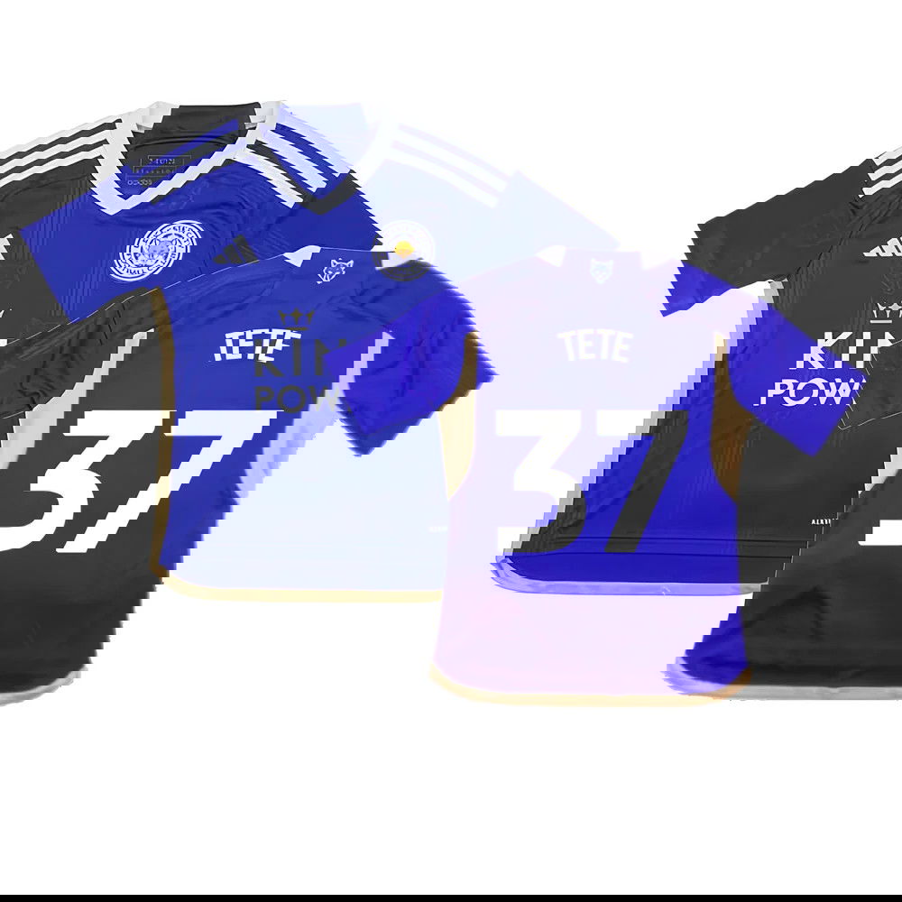 2023-2024 Leicester City Home Shirt (Kids) (Tete 37)
