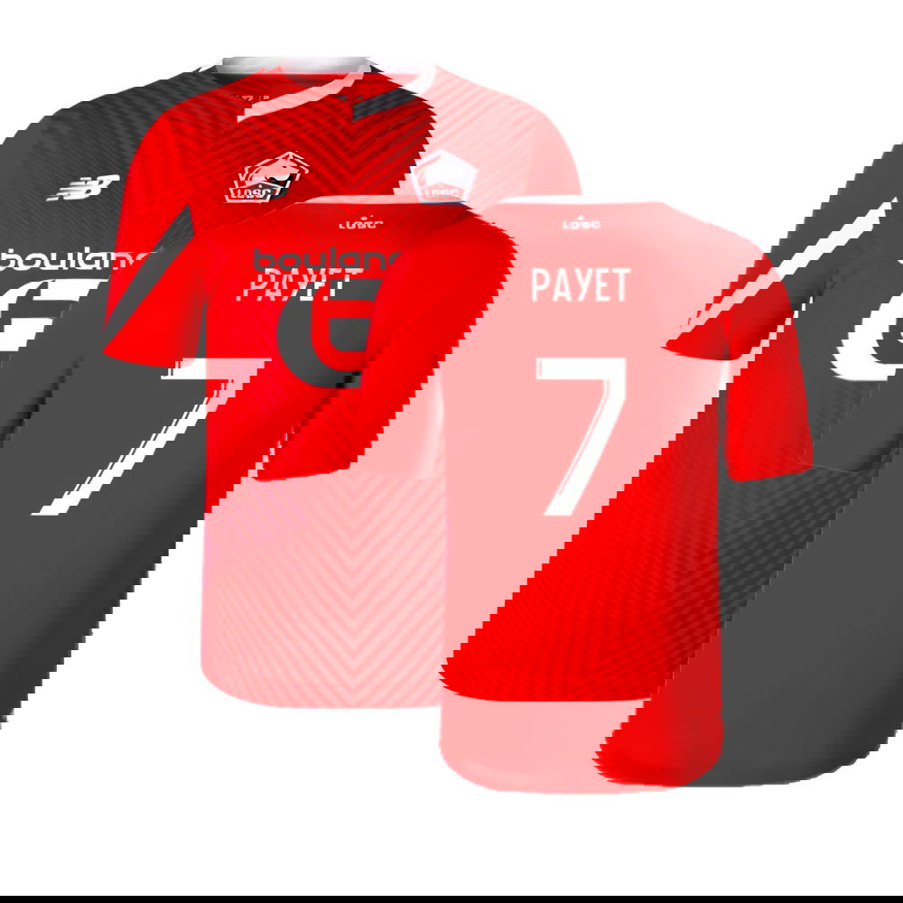 2023-2024 Lille Home Shirt (Payet 7)