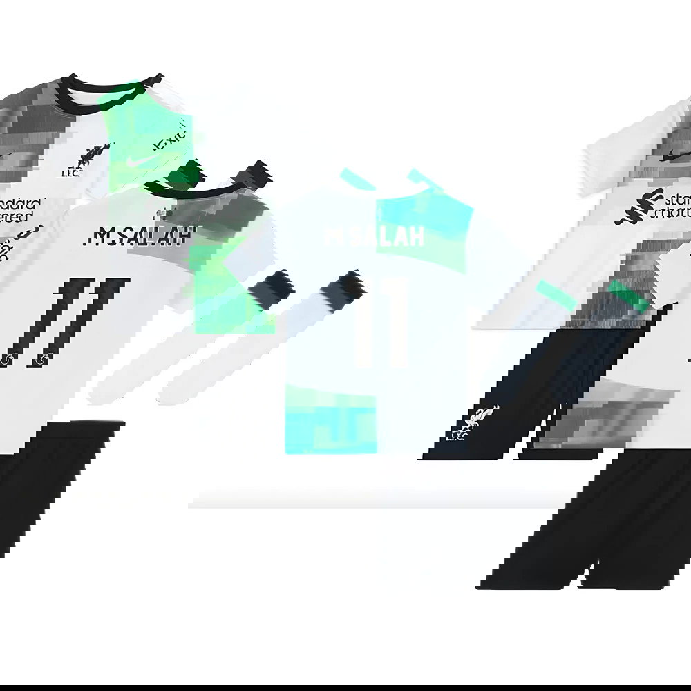 2023-2024 Liverpool Away Infant Baby Kit (M Salah 11)