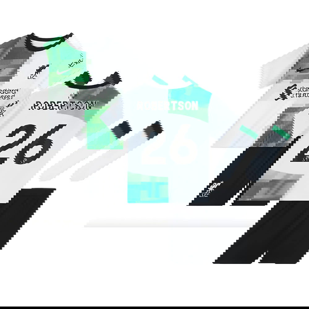 2023-2024 Liverpool Away Infant Baby Kit (Robertson 26)