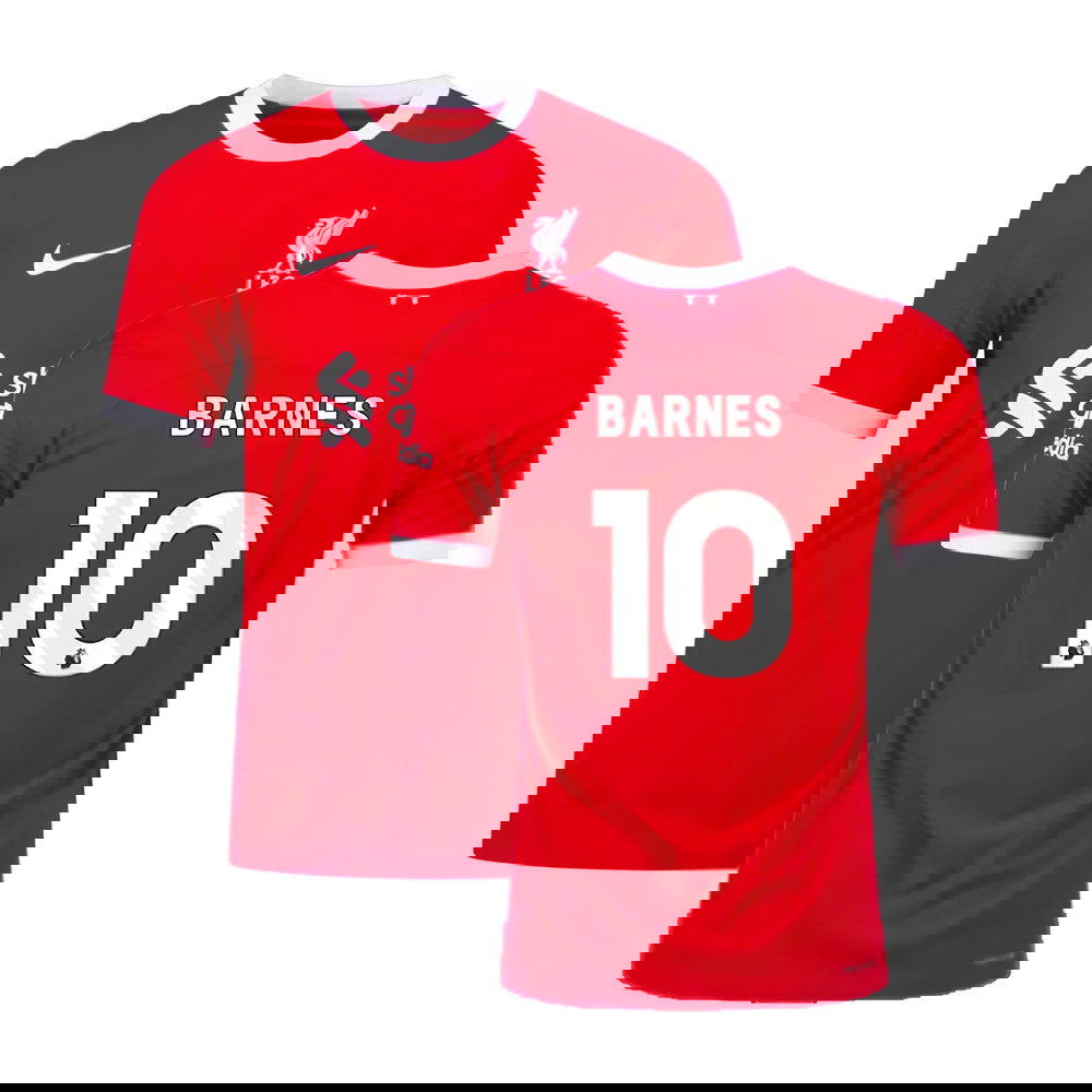 2023-2024 Liverpool Home Dri-Fit ADV Match Shirt (Barnes 10)