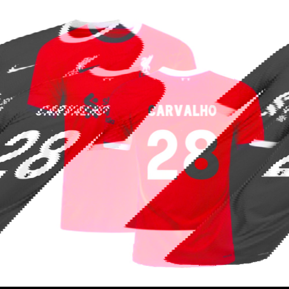 2023-2024 Liverpool Home Dri-Fit ADV Match Shirt (Carvalho 28)