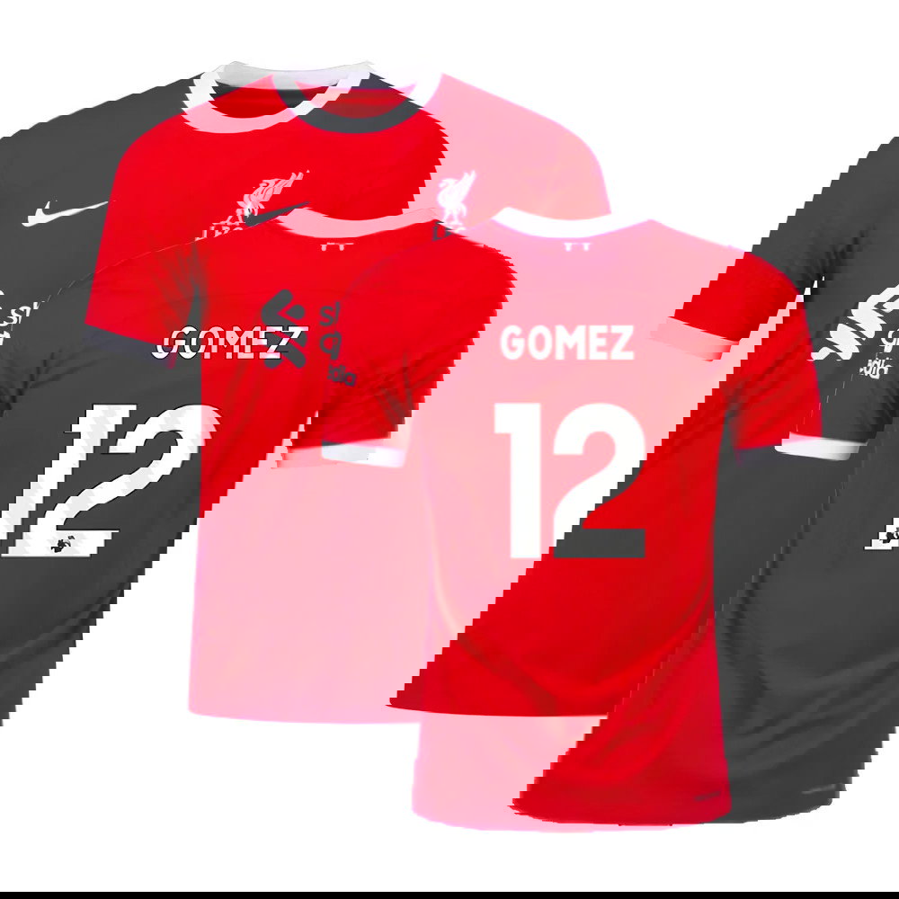 2023-2024 Liverpool Home Dri-Fit ADV Match Shirt (Gomez 12)