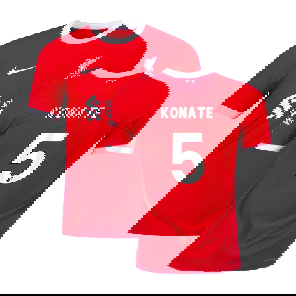 2023-2024 Liverpool Home Dri-Fit ADV Match Shirt (Konate 5)