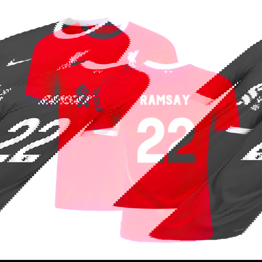 2023-2024 Liverpool Home Dri-Fit ADV Match Shirt (Ramsay 22)