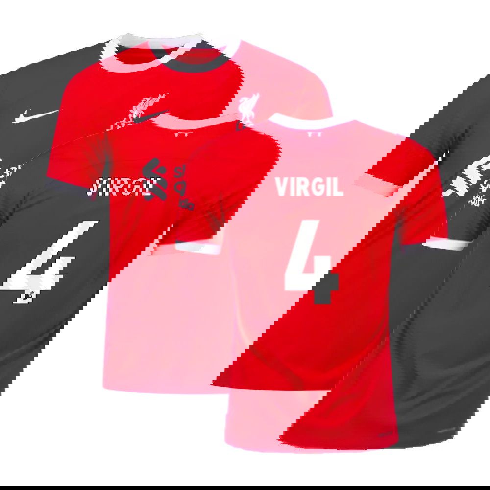 2023-2024 Liverpool Home Dri-Fit ADV Match Shirt (Virgil 4)