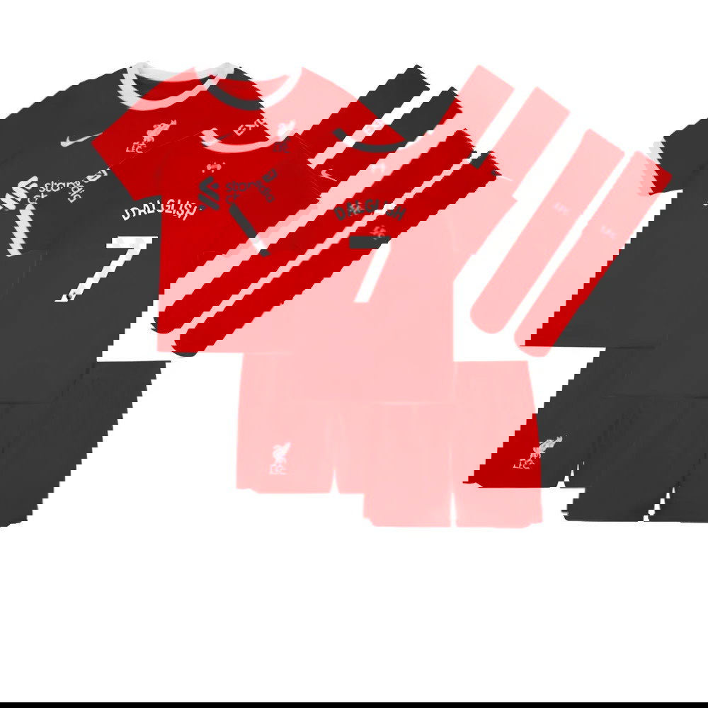 2023-2024 Liverpool Home Little Boys Mini Kit (Dalglish 7)
