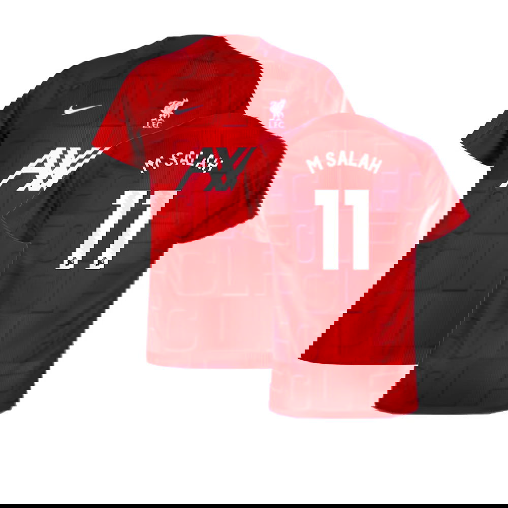 2023-2024 Liverpool Pre-Match Home Shirt (Red) (M Salah 11)