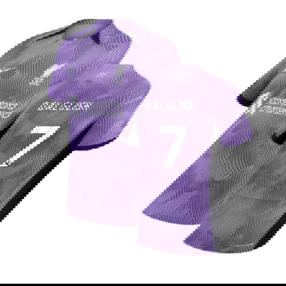 2023-2024 Liverpool Third Authentic Match Shirt (Dalglish 7)