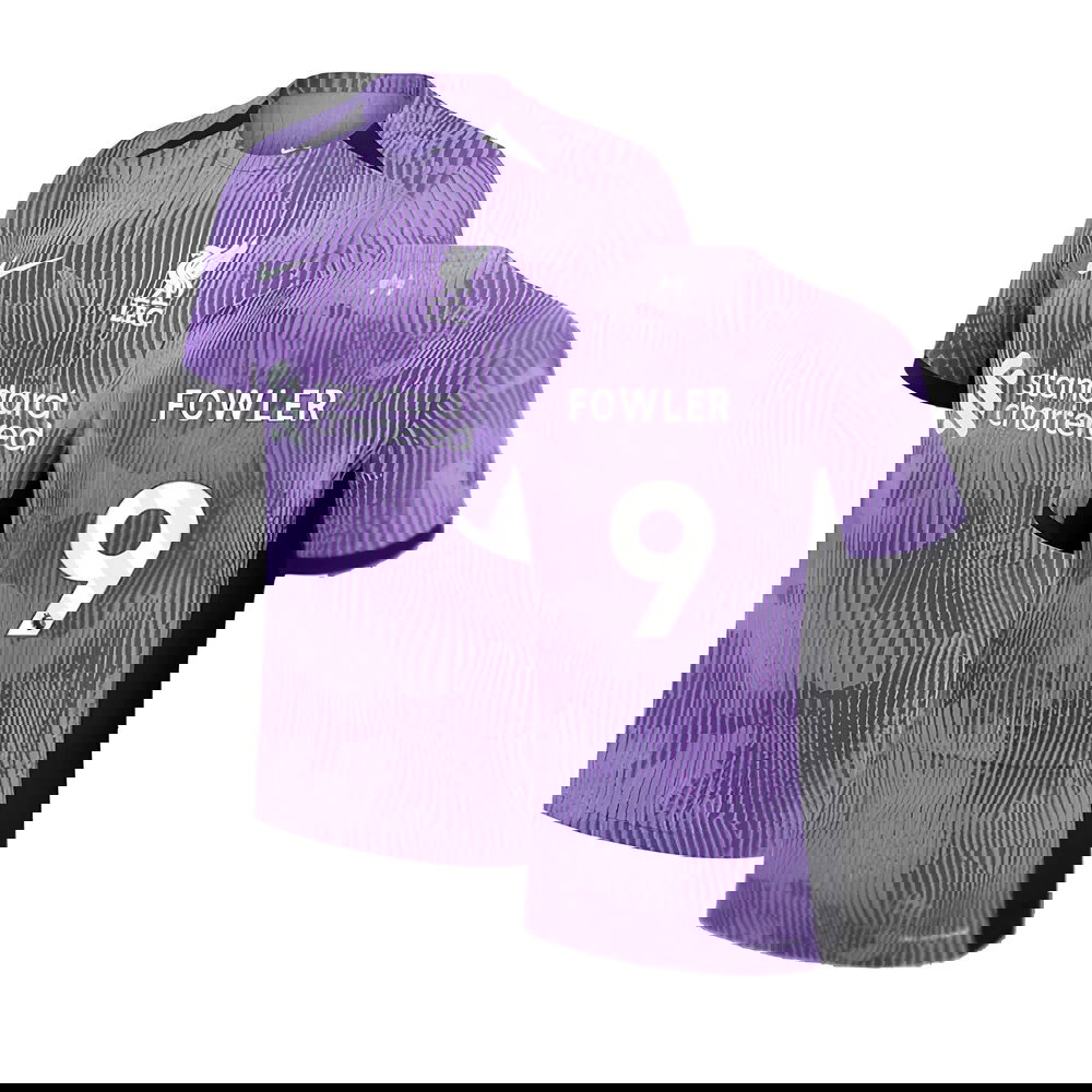 2023-2024 Liverpool Third Authentic Match Shirt (Fowler 9)