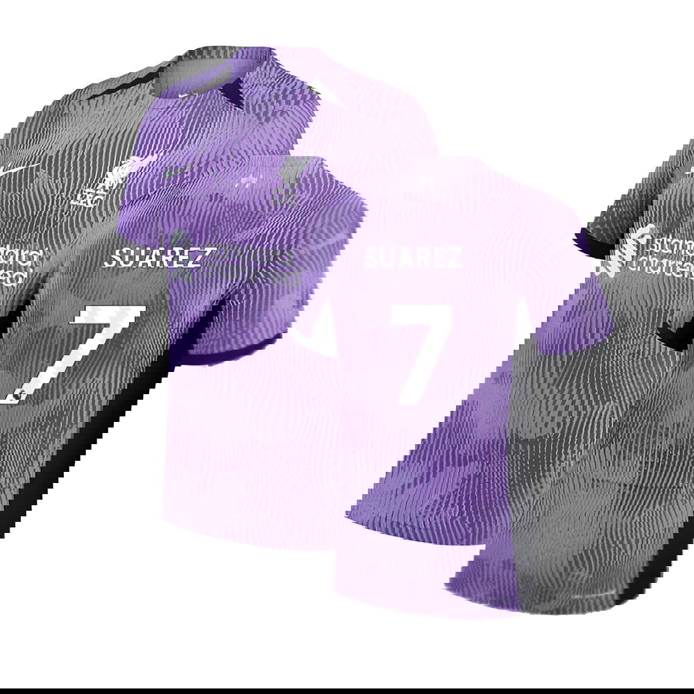 2023-2024 Liverpool Third Authentic Match Shirt (Suarez 7)