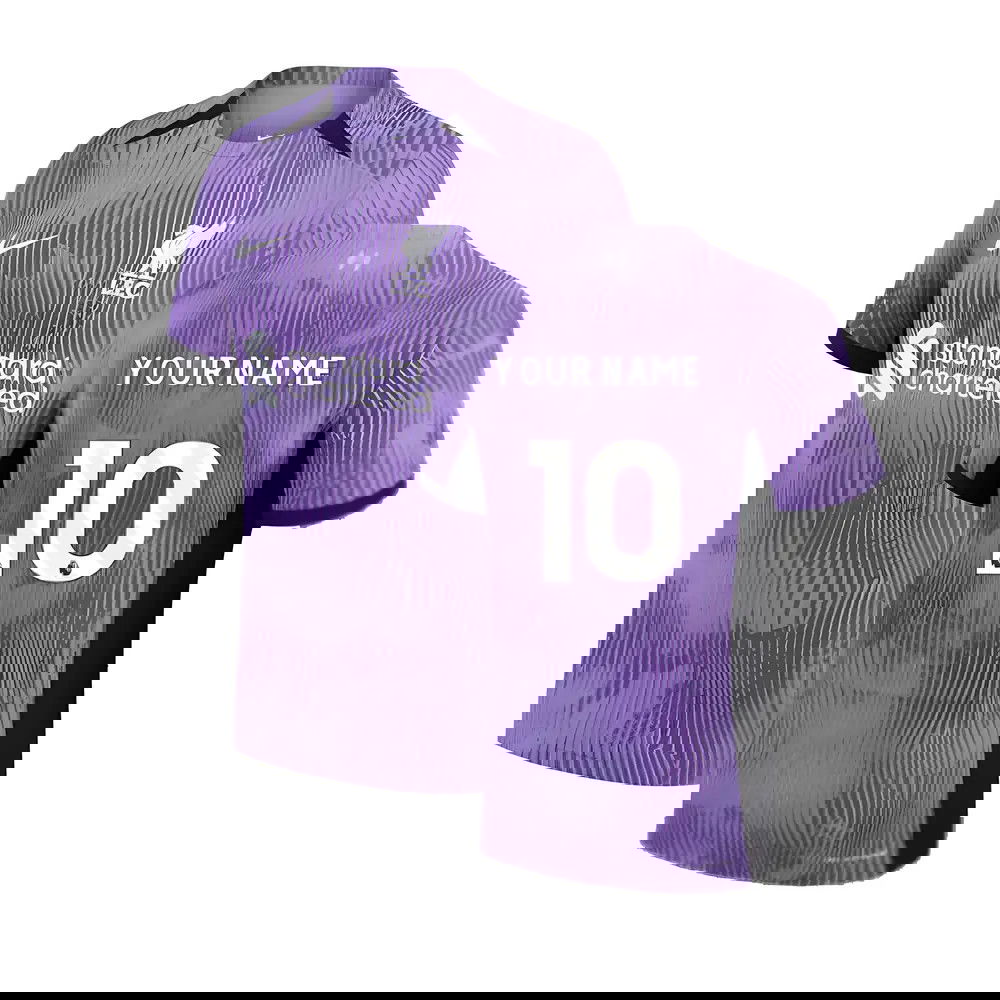 2023-2024 Liverpool Third Authentic Match Shirt (Your Name)