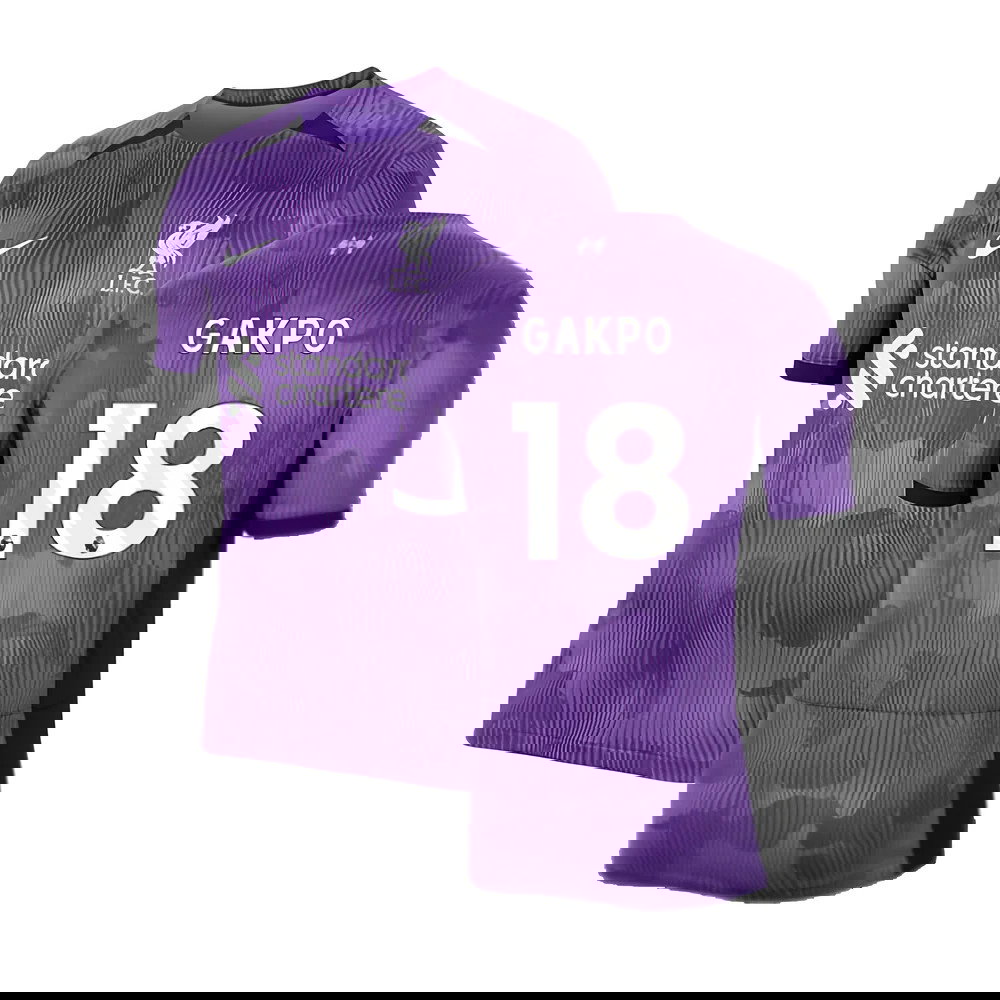 2023-2024 Liverpool Third Shirt (Gakpo 18)