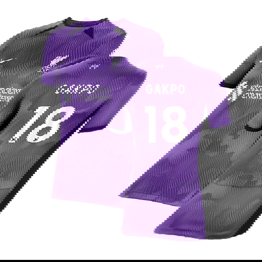 2023-2024 Liverpool Third Shirt (Womens) (Gakpo 18)