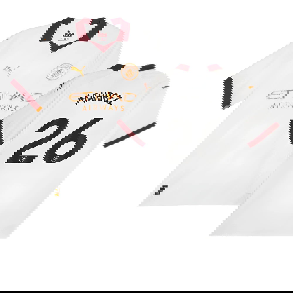 2023-2024 Man City Authentic Away Shirt (MAHREZ 26)