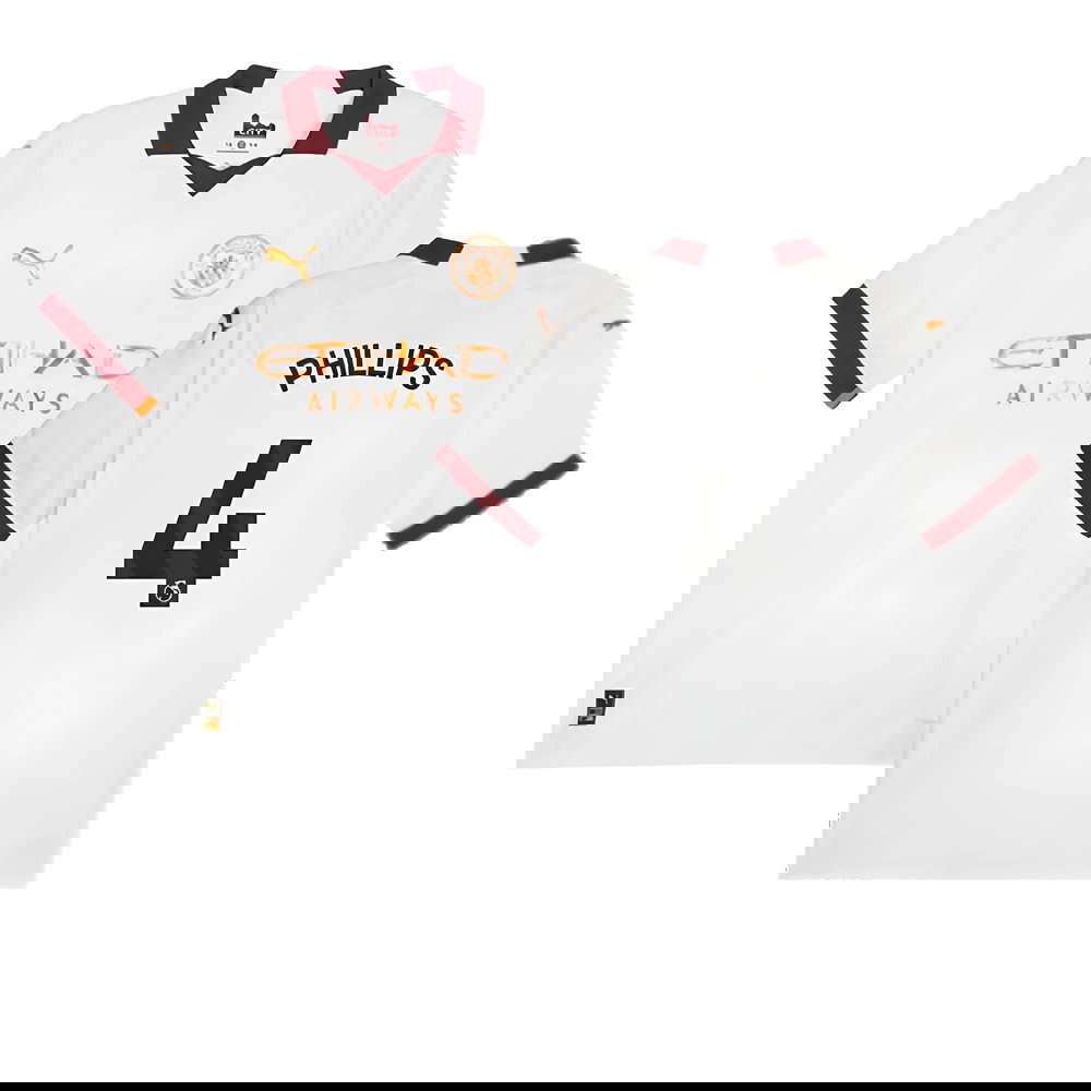 2023-2024 Man City Authentic Away Shirt (PHILLIPS 4)