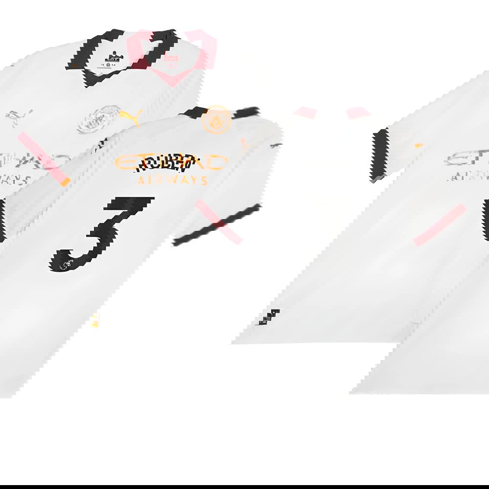 2023-2024 Man City Authentic Away Shirt (RUBEN 3)