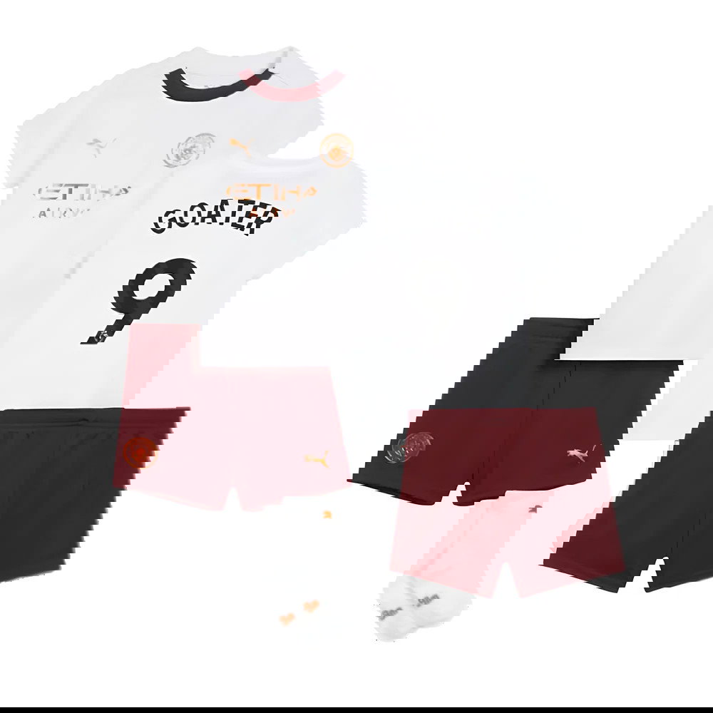 2023-2024 Man City Away Baby Kit (GOATER 9)