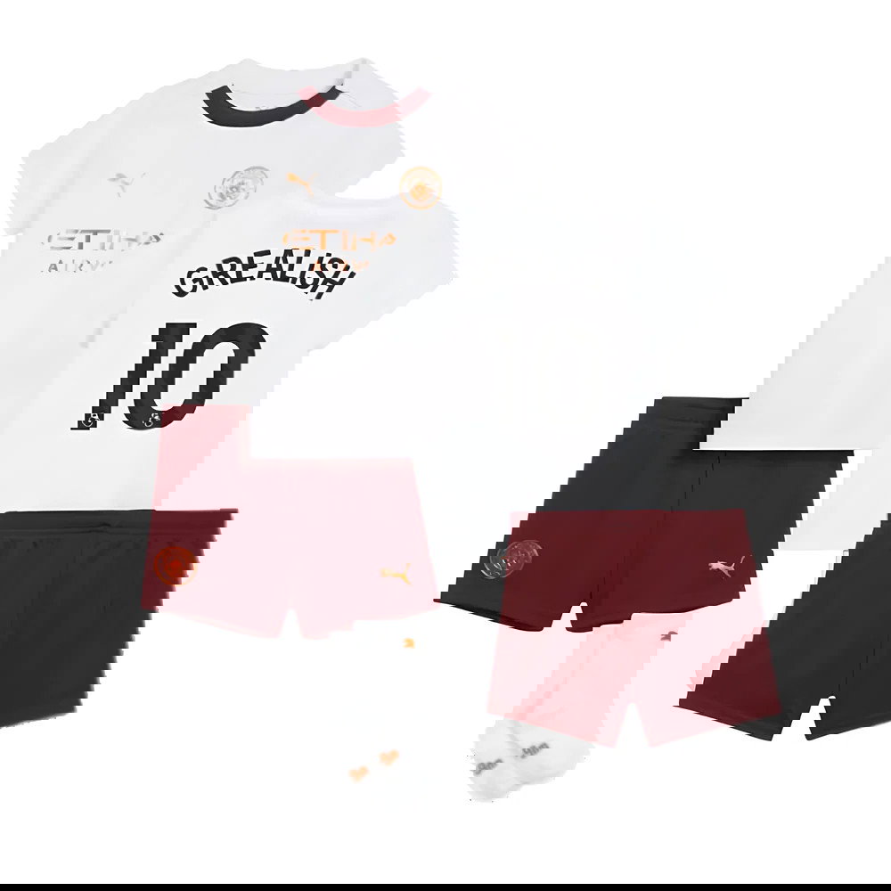 2023-2024 Man City Away Baby Kit (GREALISH 10)