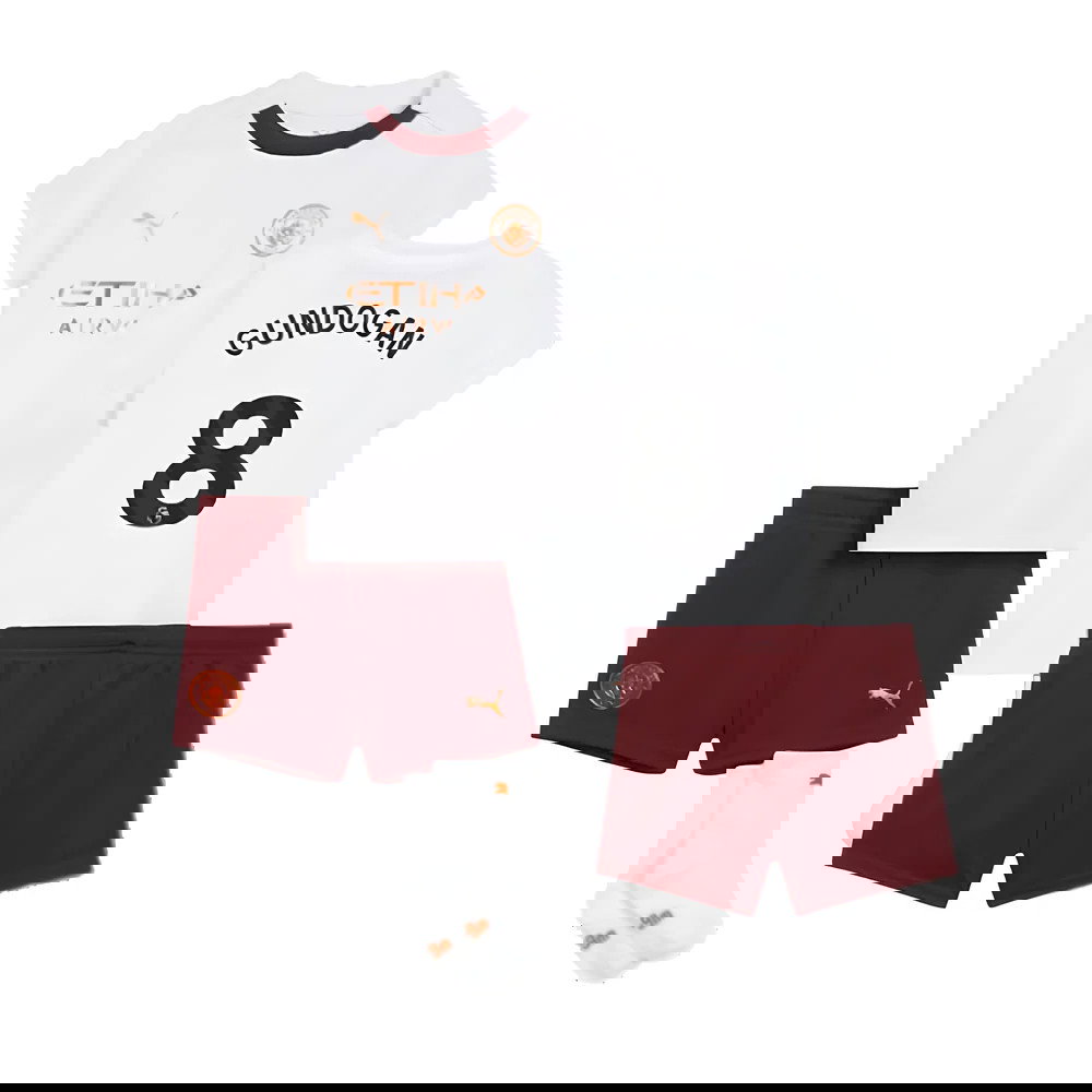 2023-2024 Man City Away Baby Kit (GUNDOGAN 8)