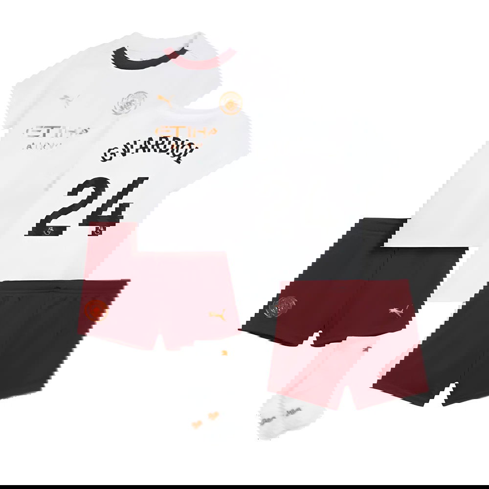 2023-2024 Man City Away Baby Kit (Gvardiol 24)