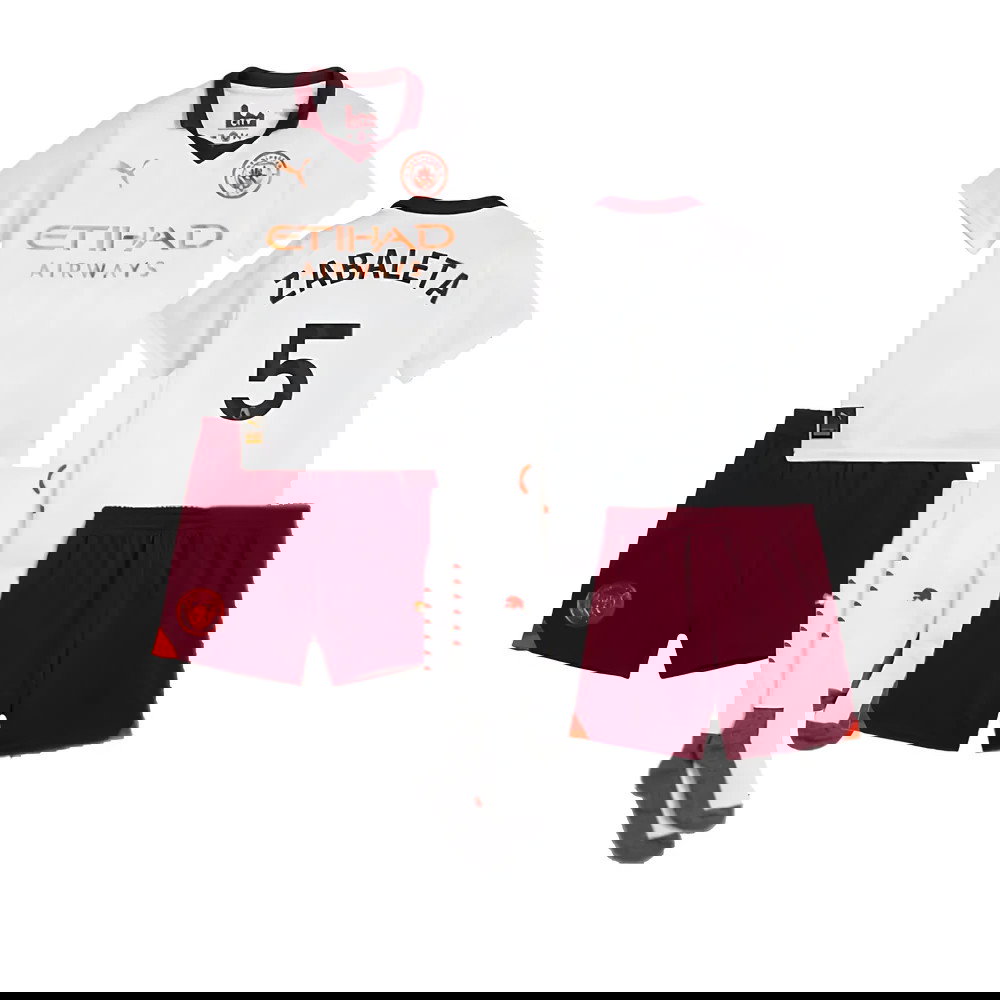 2023-2024 Man City Away Mini Kit (ZABALETA 5)