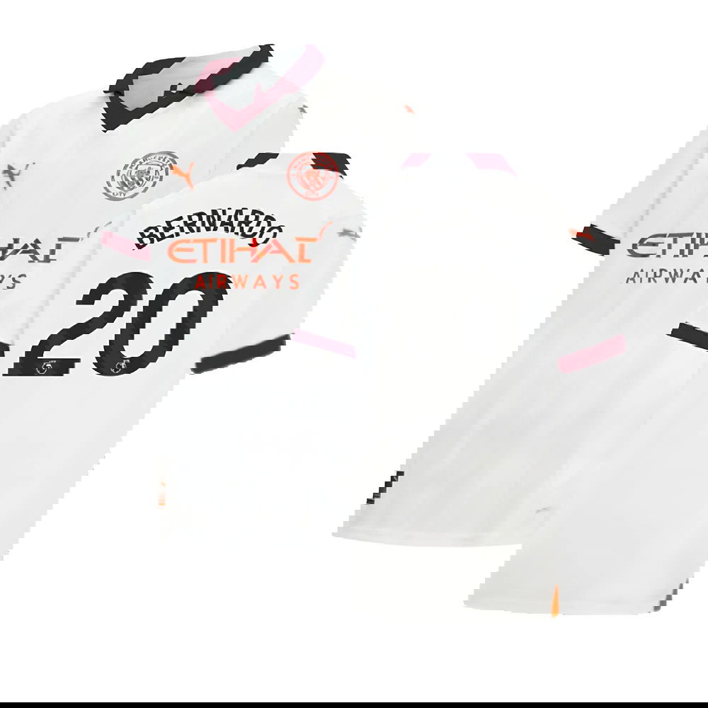 2023-2024 Man City Away Shirt (Kids) (BERNARDO 20)