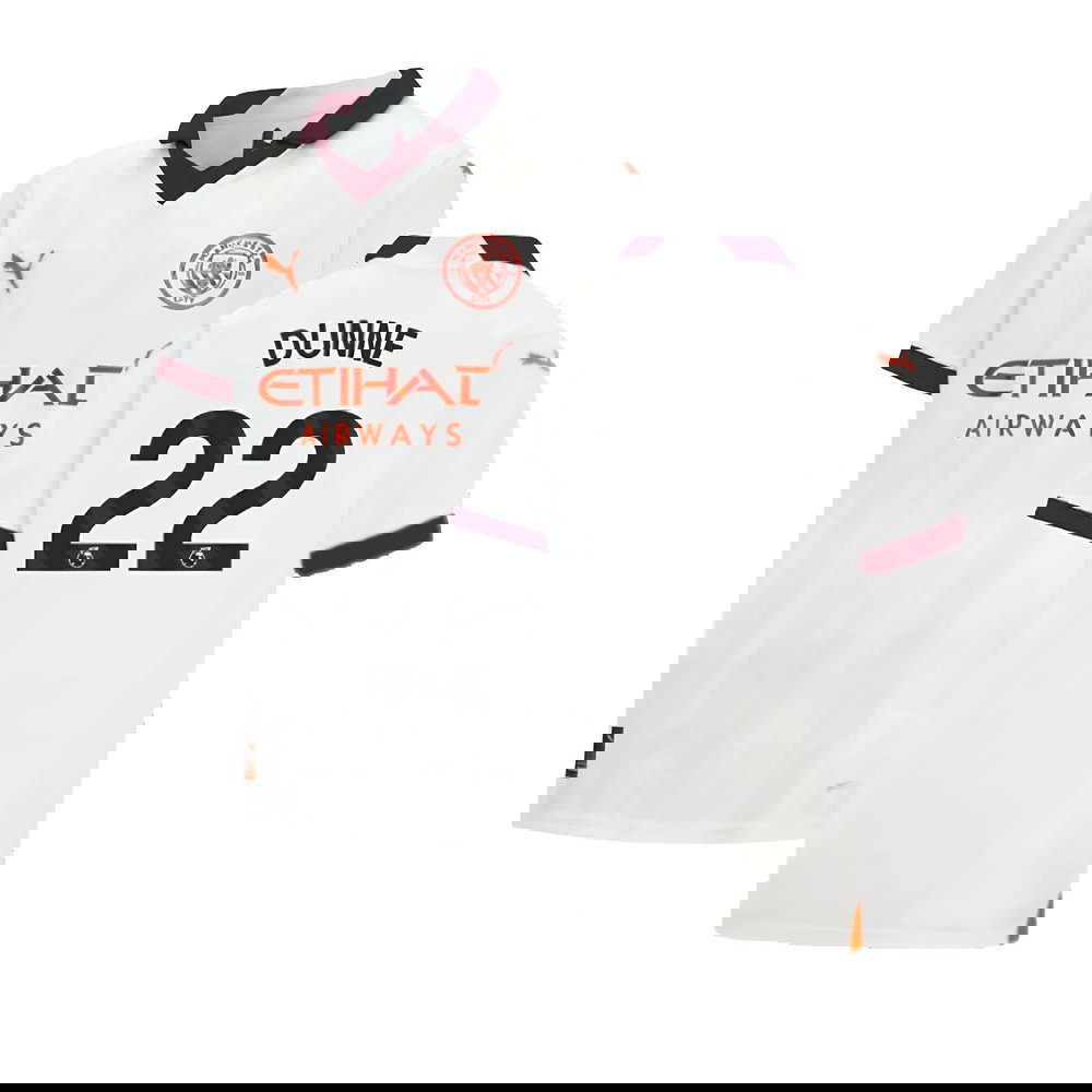 2023-2024 Man City Away Shirt (Kids) (DUNNE 22)